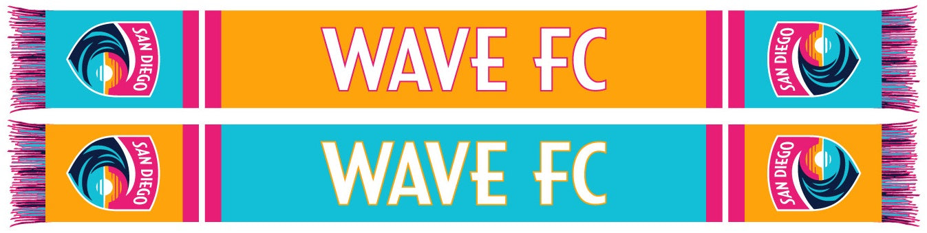 SAN DIEGO WAVE FC SCARF- Bold (Summer) 1