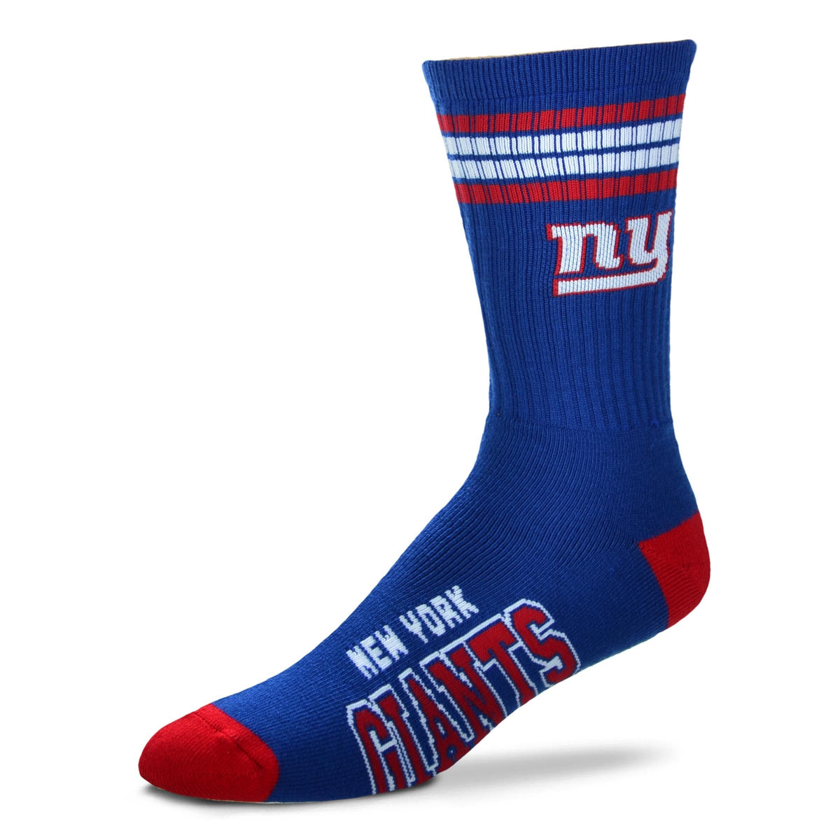 New York Giants Men's 4 Stripe Deuce Socks 1