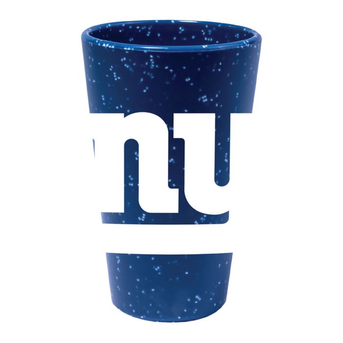 New York Giants 16 oz Team Color Silicone Pint Glass 1