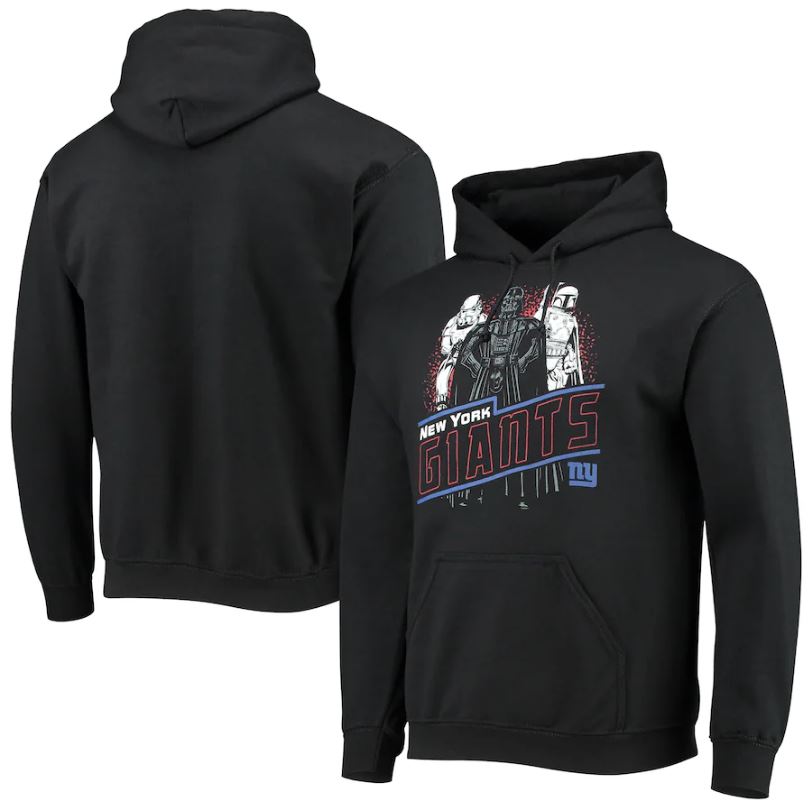 New York Giants Star Wars Empire Football Hoodie Sweatshirt 1