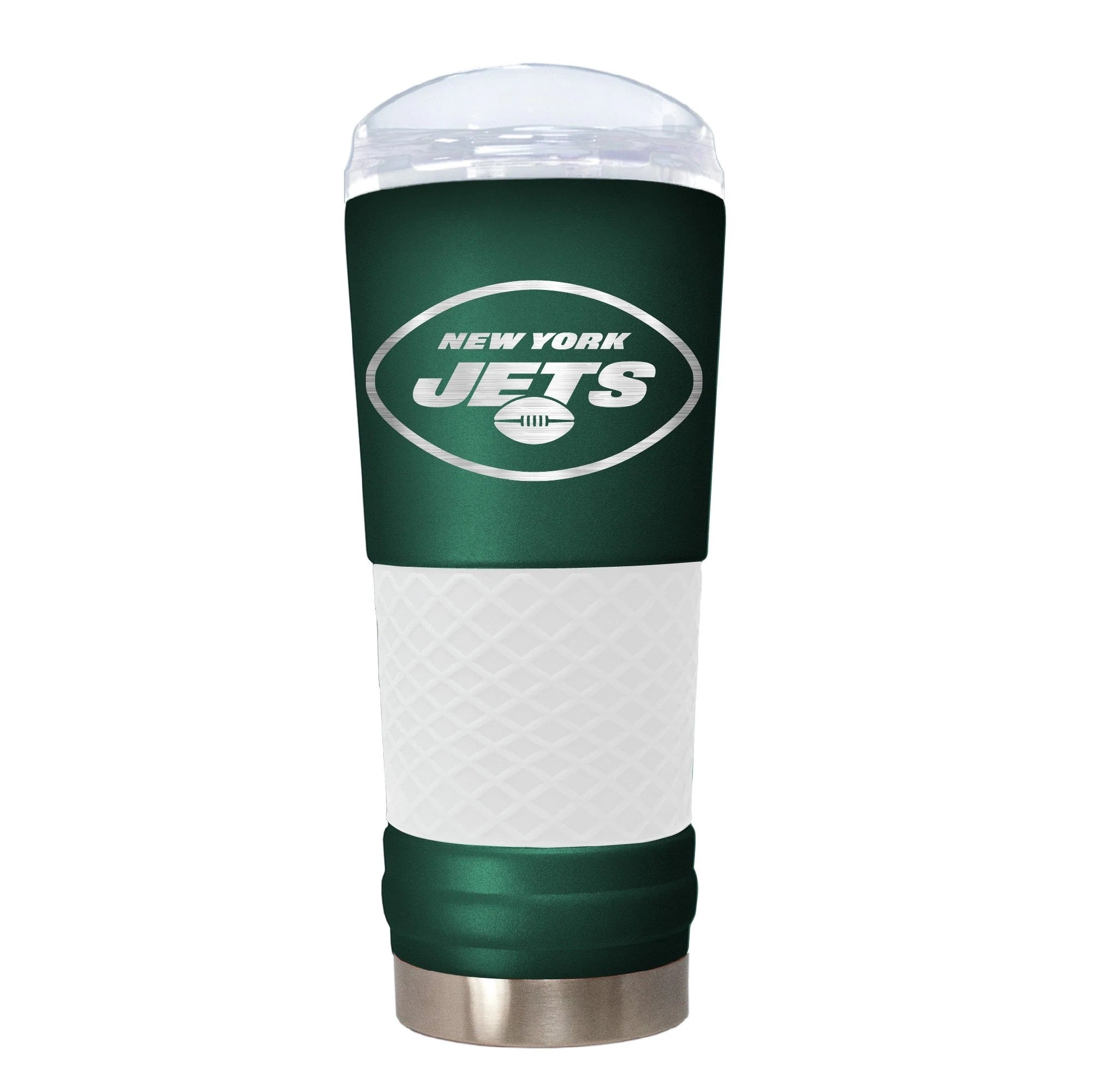 New York Jets "The Draft" 24 oz. Stainless Steel Travel Tumbler 1