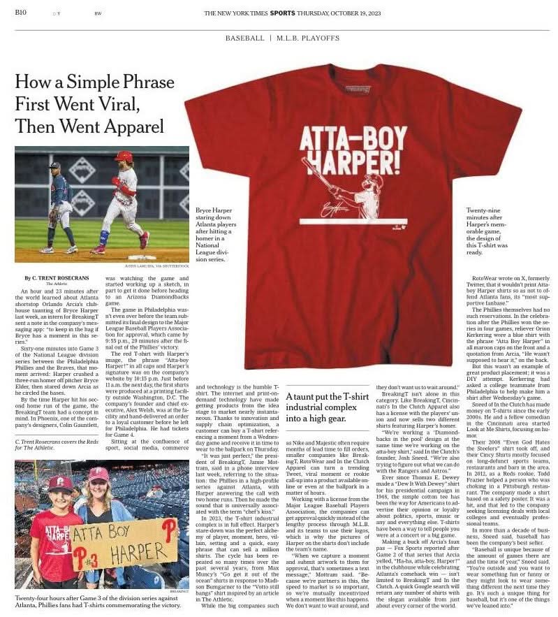 Bryce Harper: Atta-Boy Harper 12