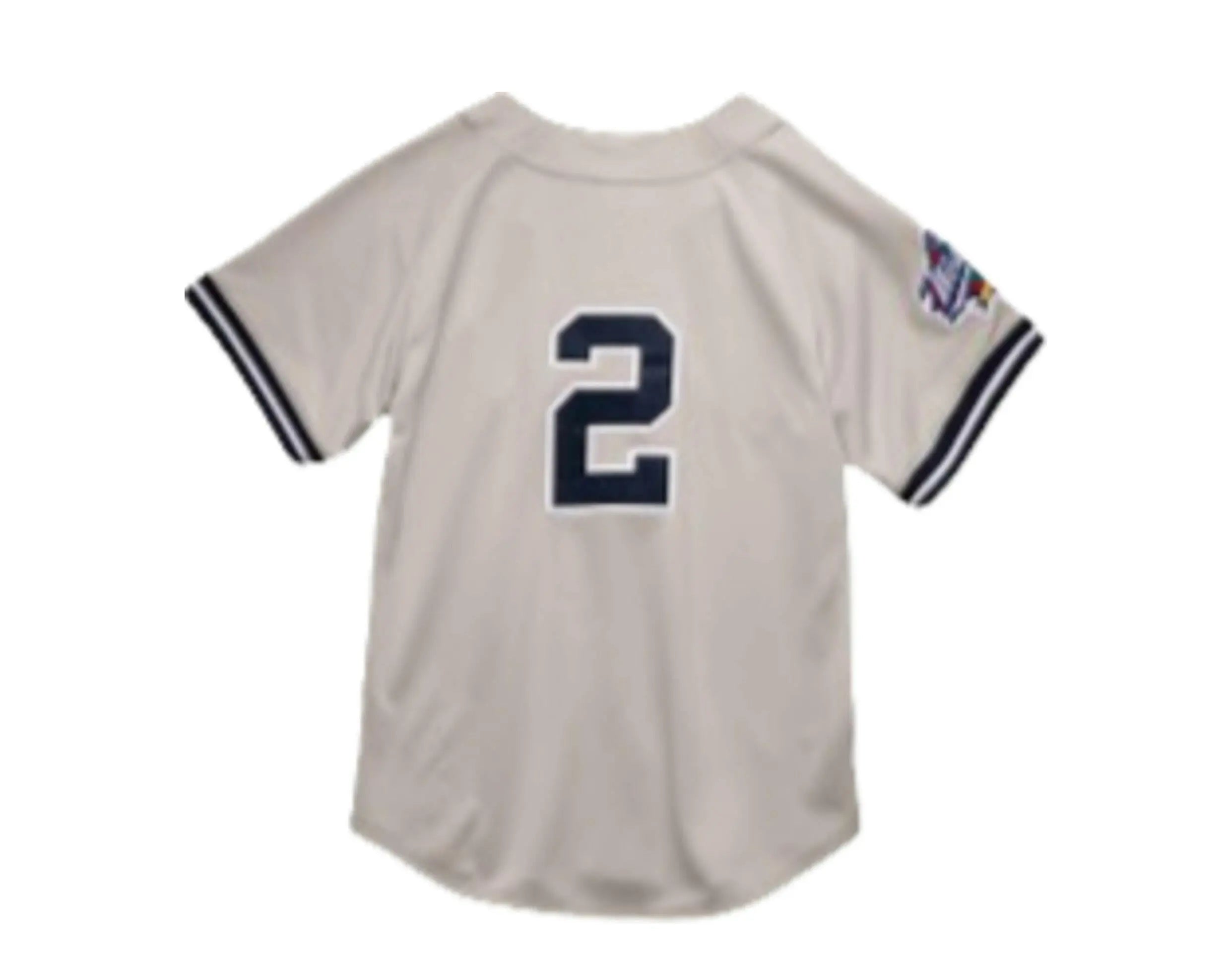 Mitchell & Ness New York Yankees Derek Jeter Authentic Jersey Men Jersey Grey/Navy 2