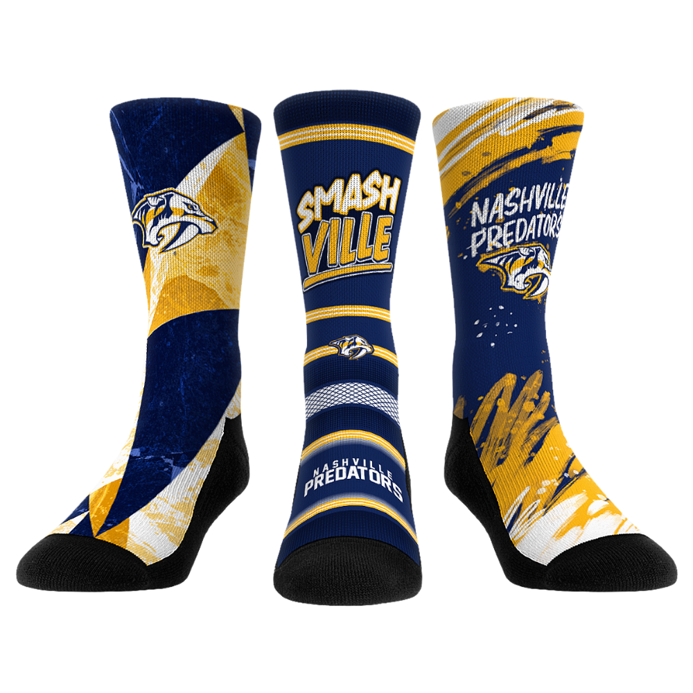 Nashville Predators - Power Play 3-Pack | Rock 'Em Socks