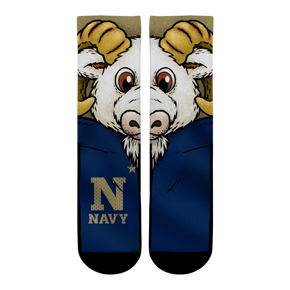 Navy Midshipmen - Mascot | Rock 'Em Socks