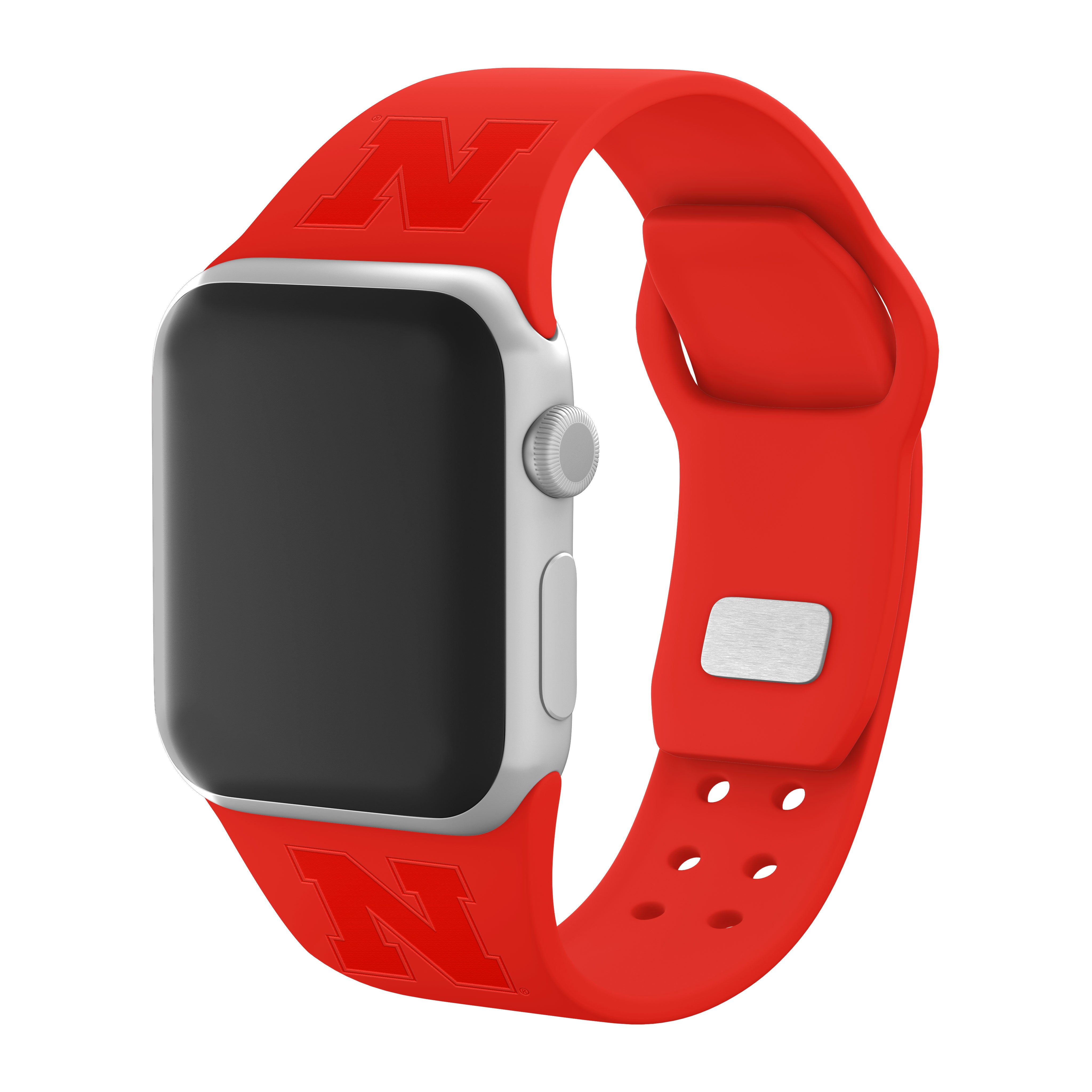 Nebraska Huskers Engraved Apple Watch Band 2