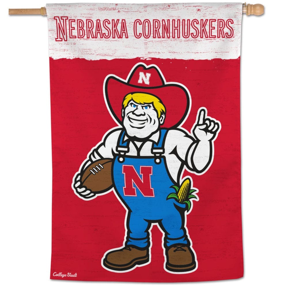 Nebraska Cornhuskers Banner Throwback Vault Logo 3