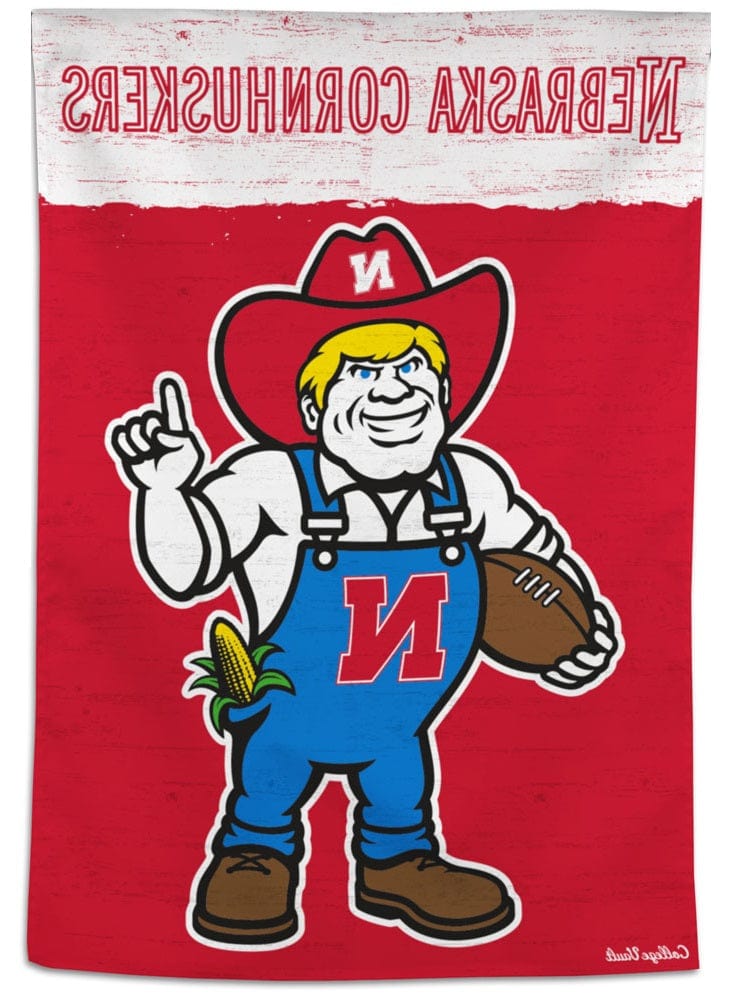 Nebraska Cornhuskers Banner Throwback Vault Logo