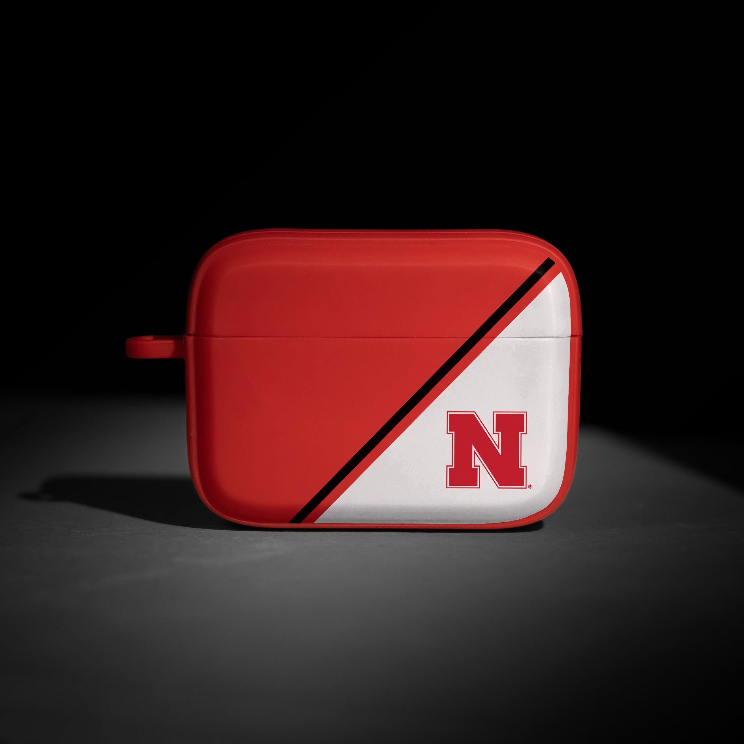 Nebraska Huskers HDX Champion Series Apple AirPods Pro 1 & 2 Case Cover | Affinity Bands 3