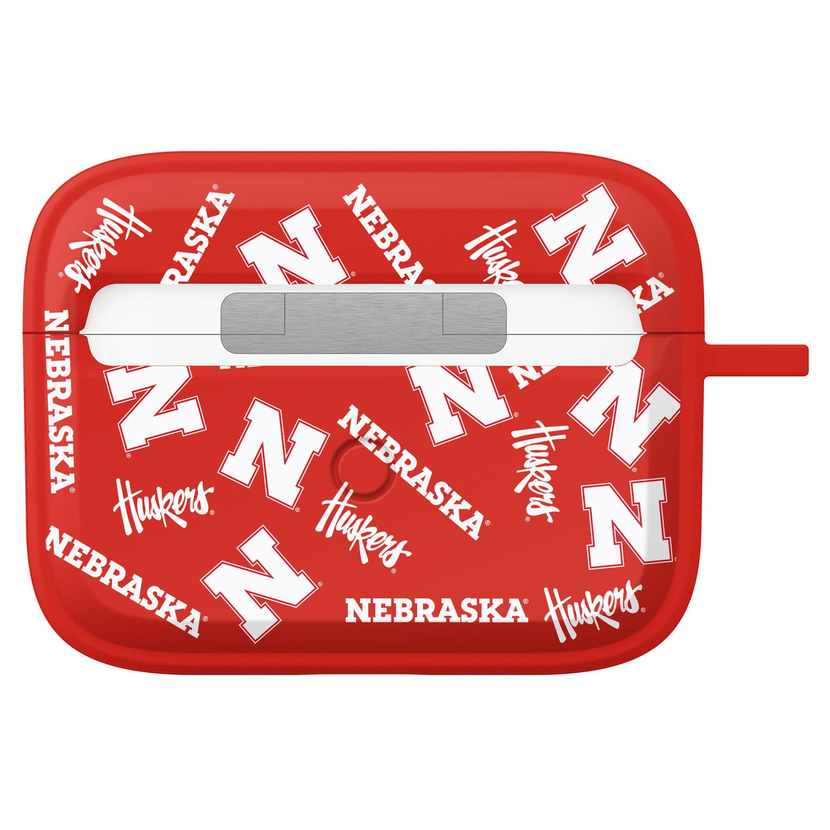 Nebraska Huskers HDX Apple Airpods Pro 1 & 2 Case Cover | Affinity Bands 16