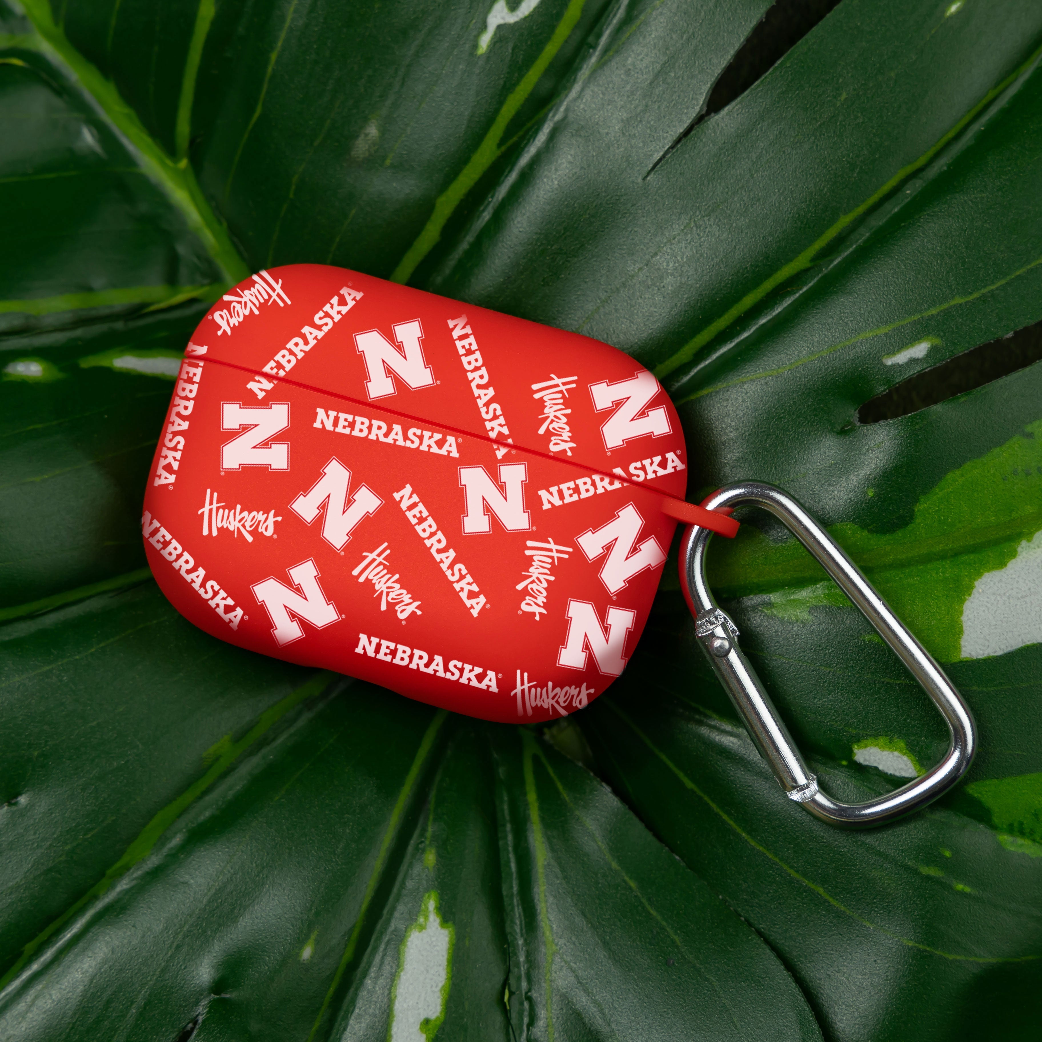 Nebraska Huskers HD AirPods Pro 1 & 2 Case Cover 6