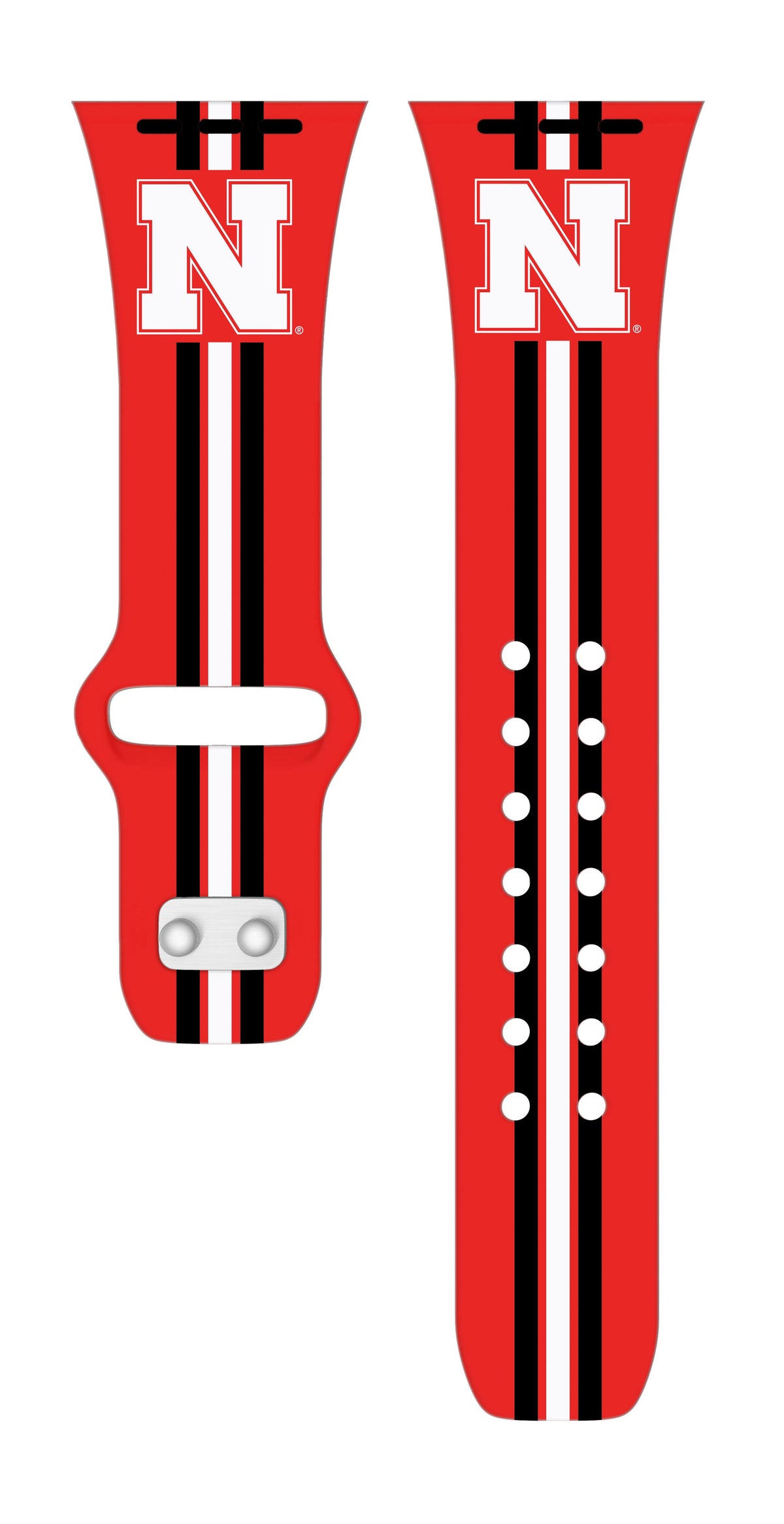 Nebraska Huskers HD Apple Watch Band | Affinity Bands 4