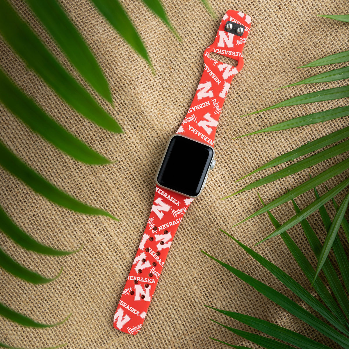 Nebraska Huskers HD Apple Watch Band | Affinity Bands 10