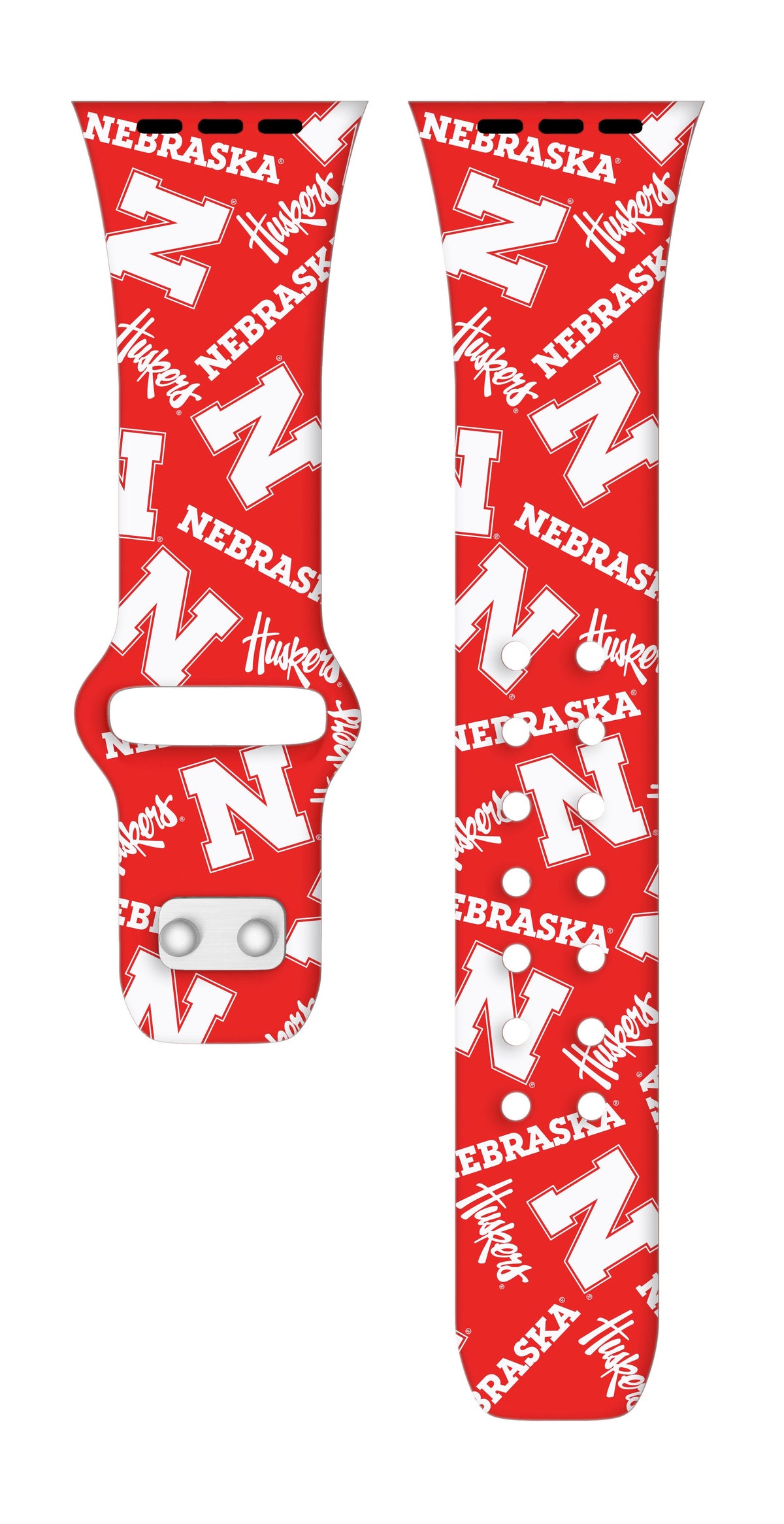 Nebraska Huskers HD Apple Watch Band | Affinity Bands 12