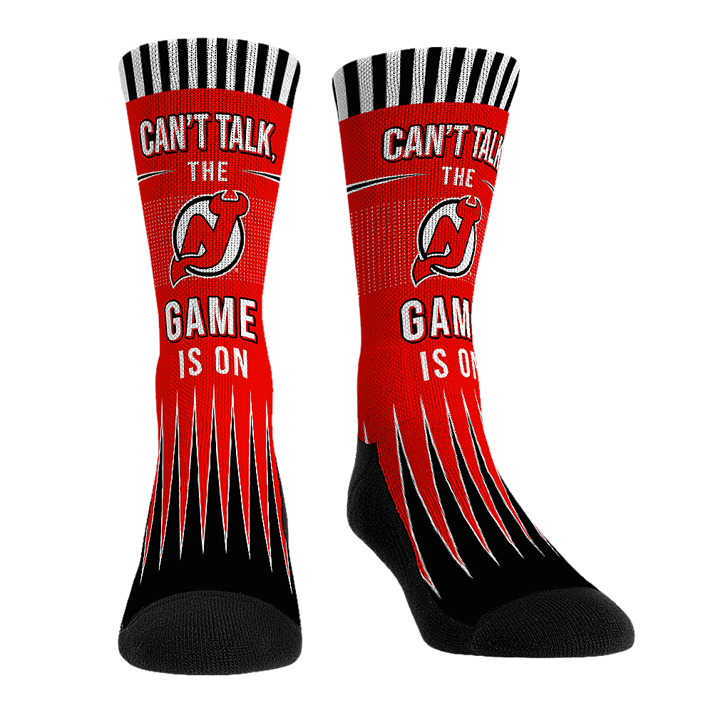 New Jersey Devils - Can't Talk | Rock 'Em Socks