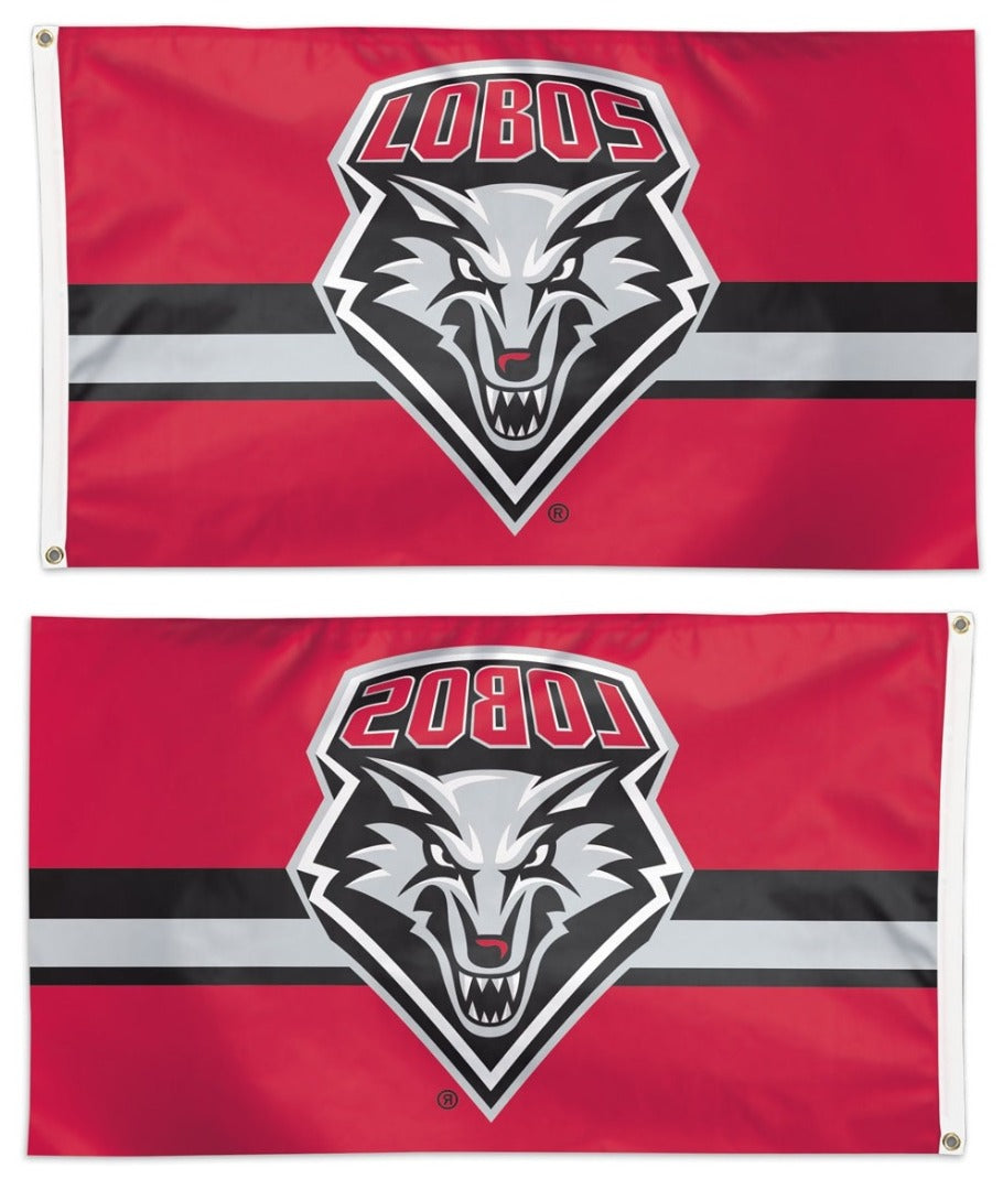 New Mexico Lobos Flag 3x5 University Logo