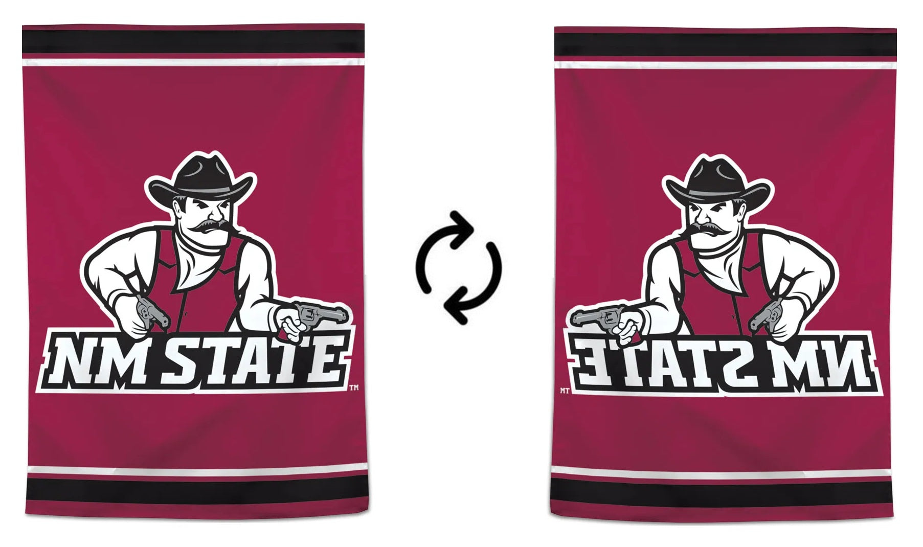 New Mexico State Flag Mascot Banner Aggies