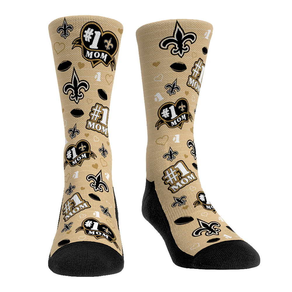New Orleans Saints - #1 Mom | Rock 'Em Socks 1