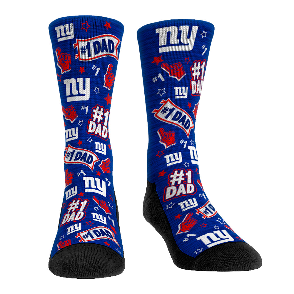 New York Giants - #1 Dad | Rock 'Em Socks 1
