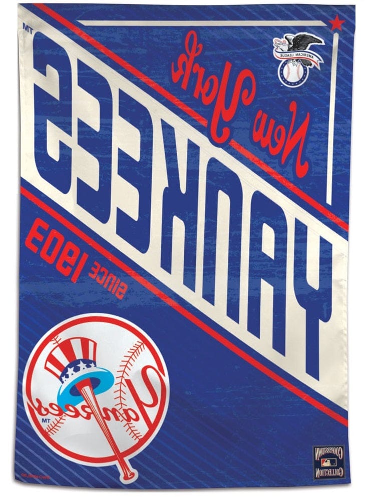 New York Yankees Banner Cooperstown Collection Flag 2