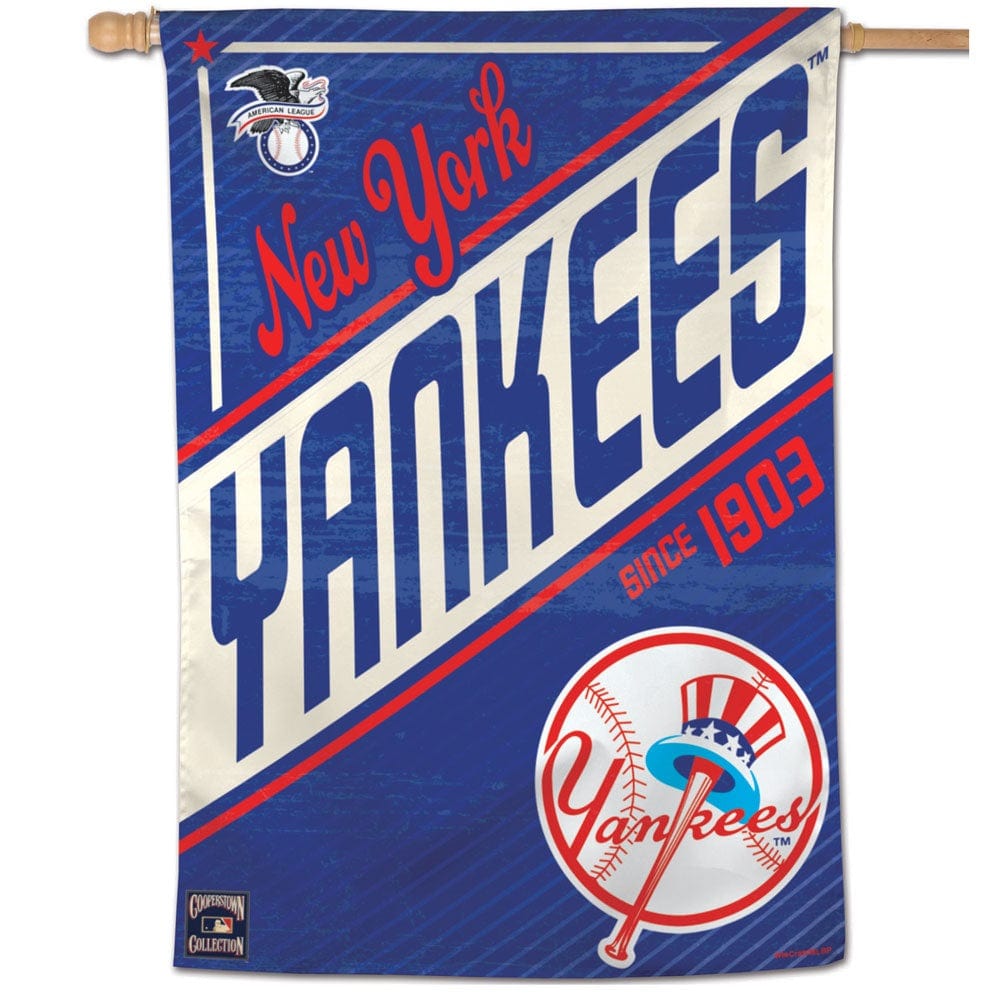 New York Yankees Banner Cooperstown Collection Flag 3