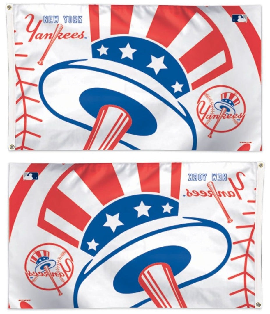 New York Yankees Flag 3x5 Large Tophat 1