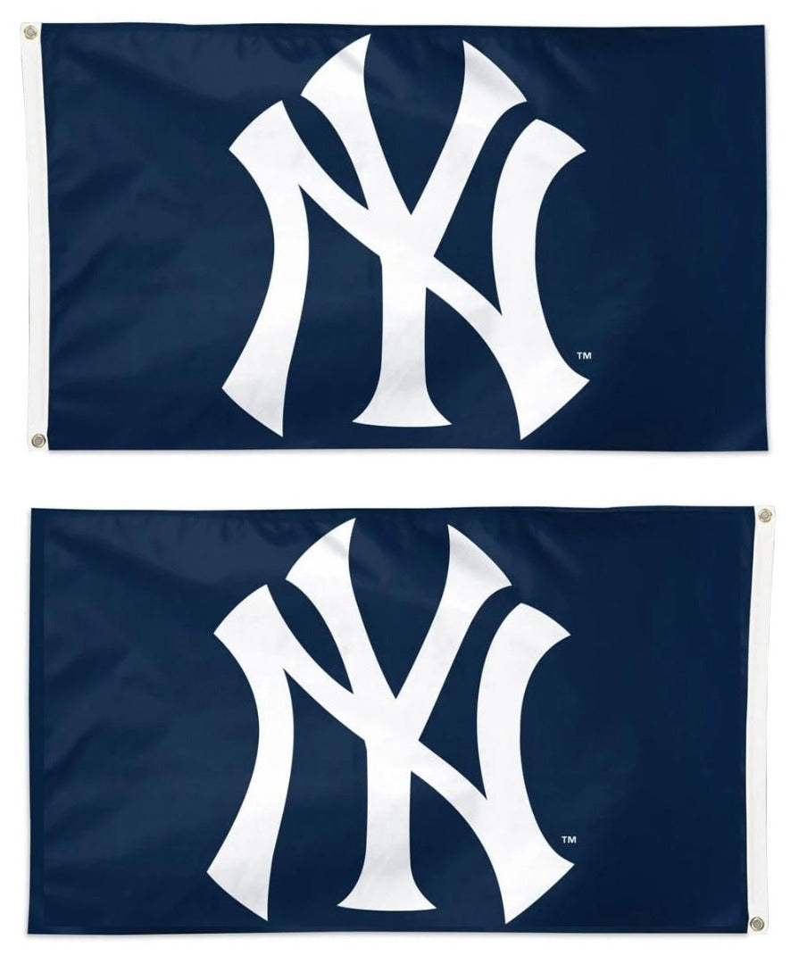 New York Yankees Flag 3x5 NY Logo 2 Sided
