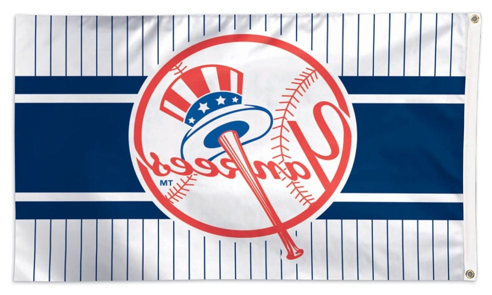 New York Yankees Flag 3x5 Tophat Logo