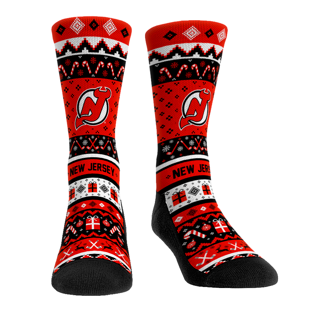 New Jersey Devils - Tacky Sweater | Rock 'Em Socks