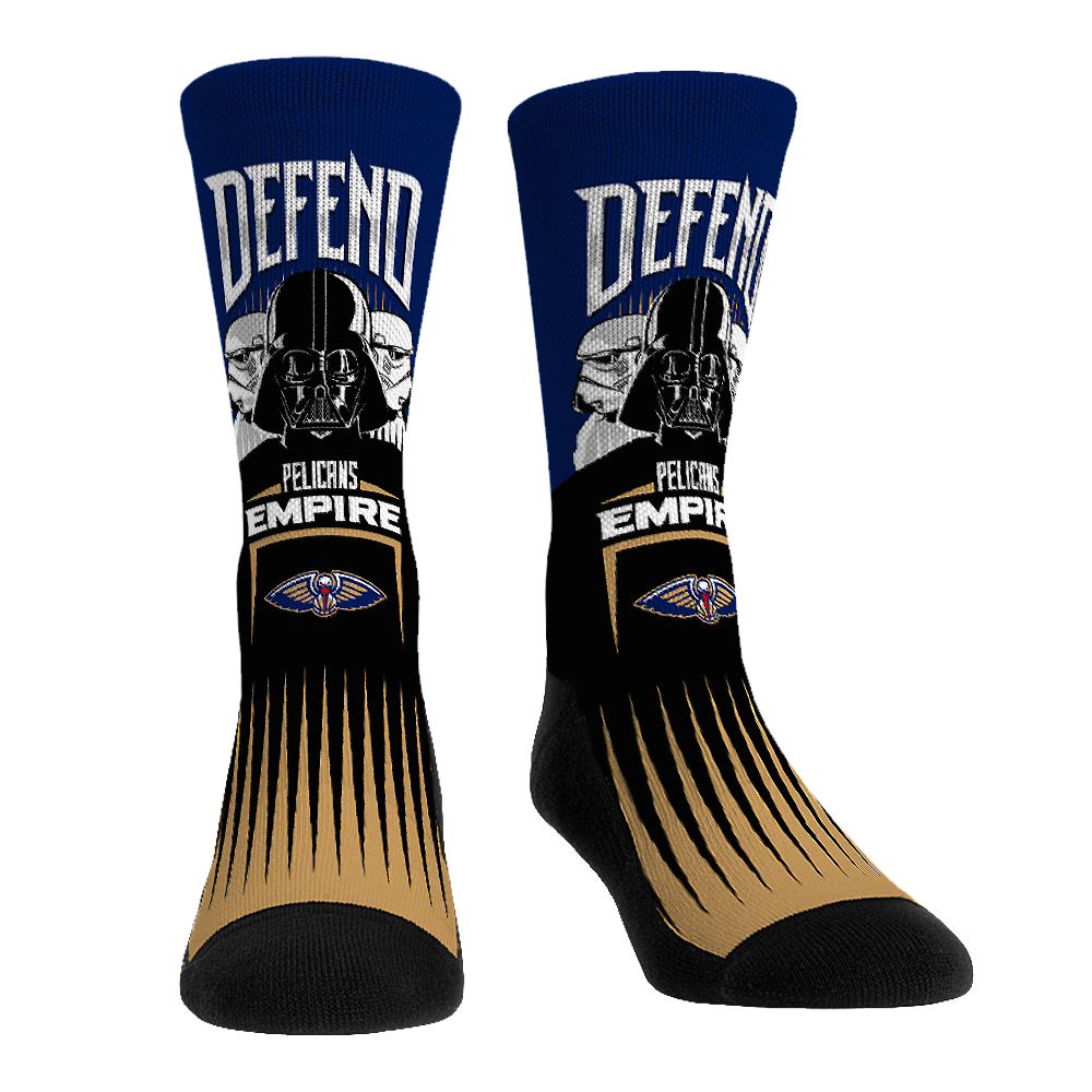New Orleans Pelicans - Star Wars  - Defend The Empire | Rock 'Em Socks 1