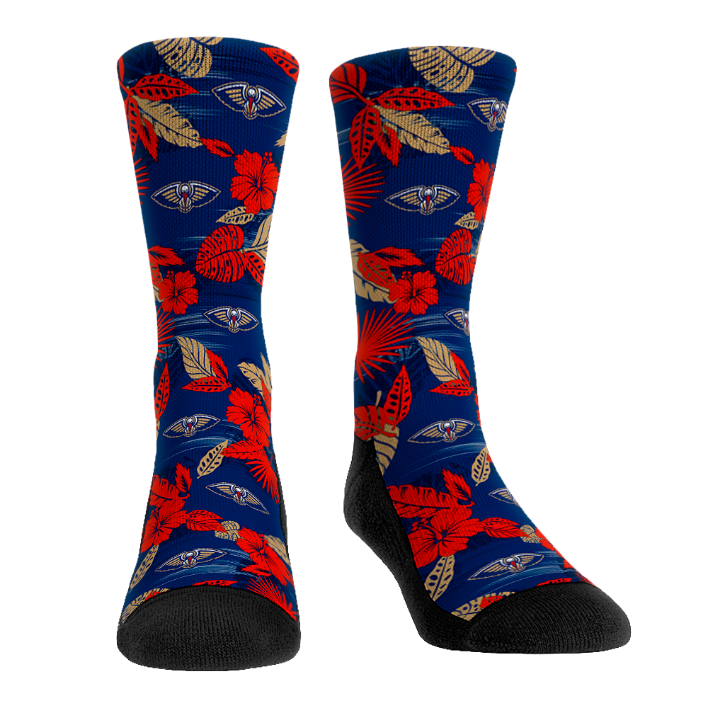 New Orleans Pelicans - Floral | Rock 'Em Socks 1