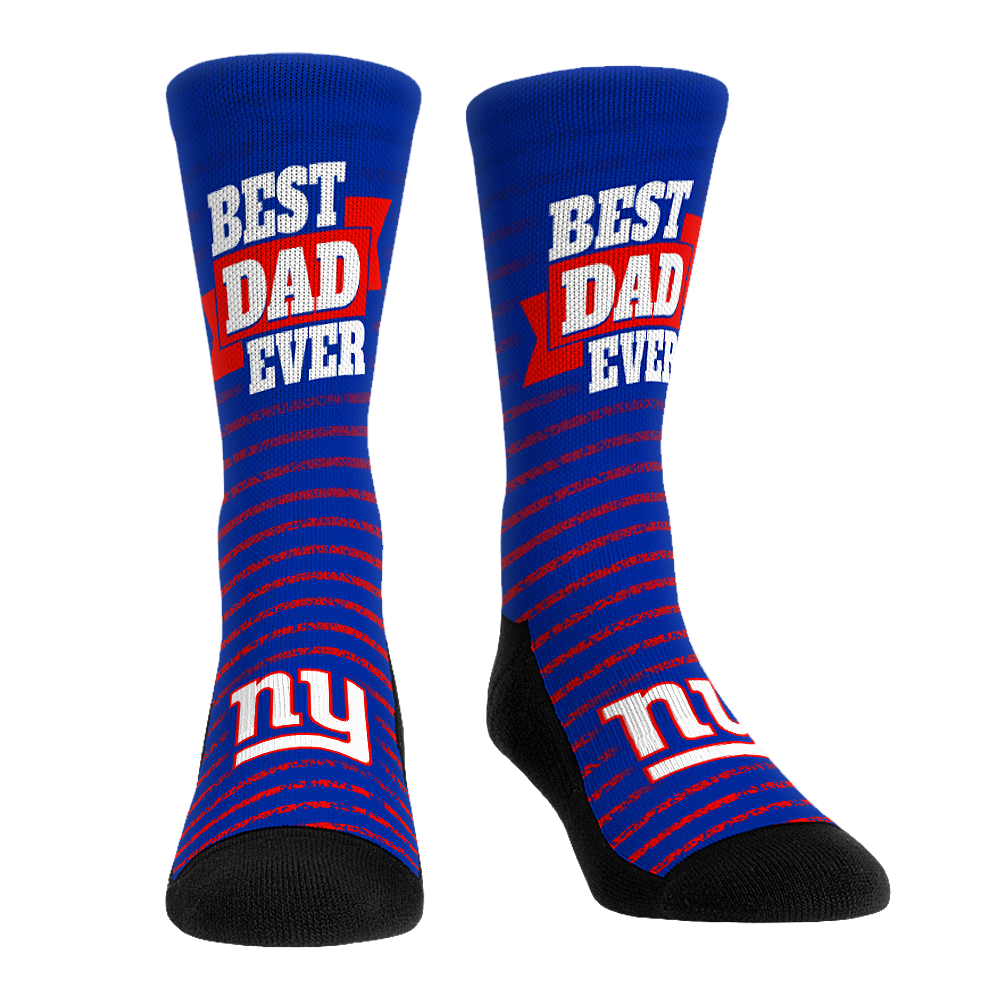 New York Giants - Best Dad Ever | Rock 'Em Socks 1