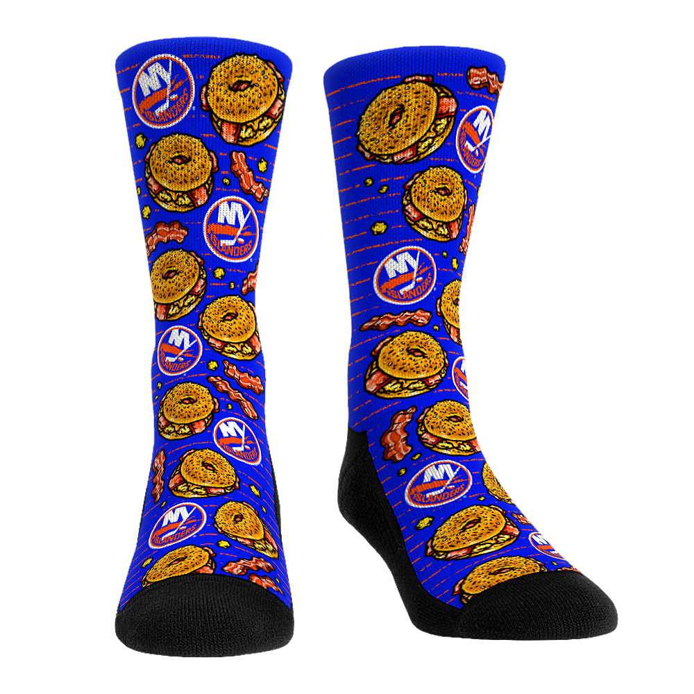 New York Islanders - Bacon, Egg & Cheese | Rock 'Em Socks