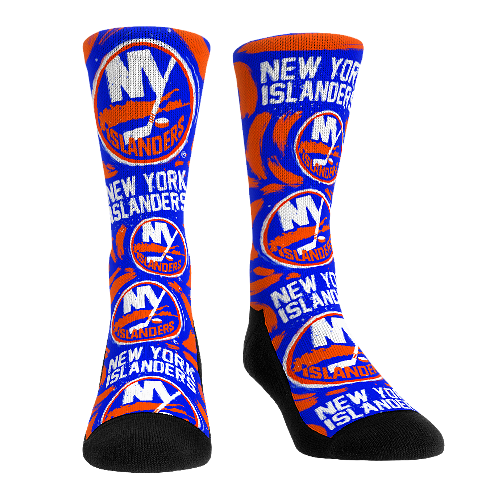 New York Islanders - Logo Paint | Rock 'Em Socks