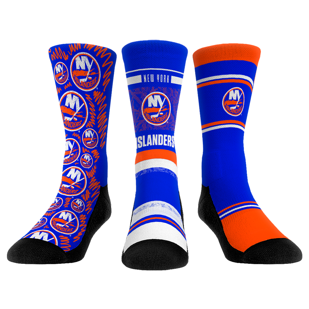 New York Islanders - 3-Pack | Rock 'Em Socks