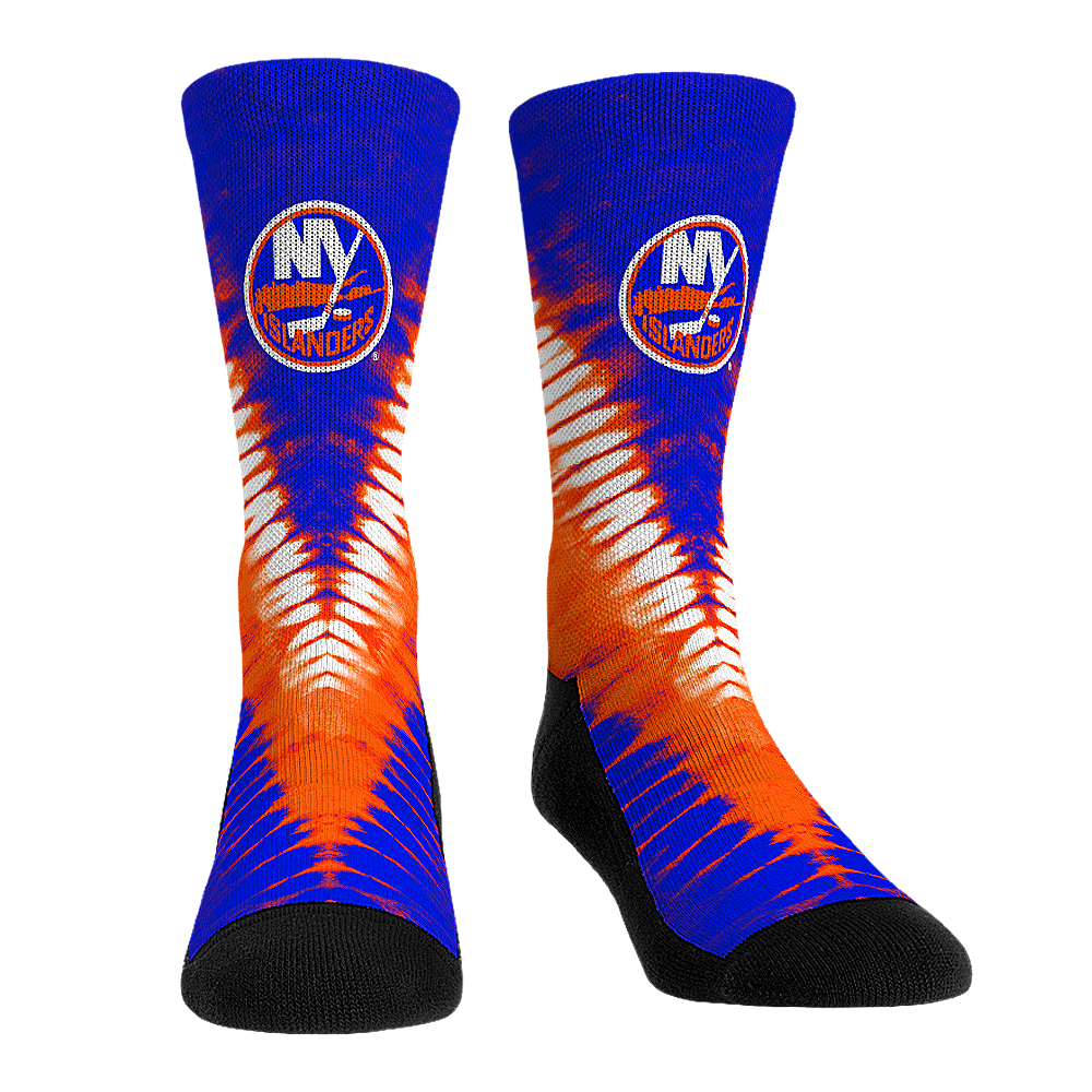 New York Islanders - V Shape Tie Dye | Rock 'Em Socks