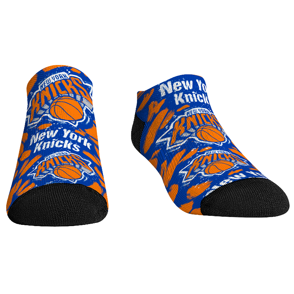 New York Knicks - Low Cut  - Logo Paint | Rock 'Em Socks