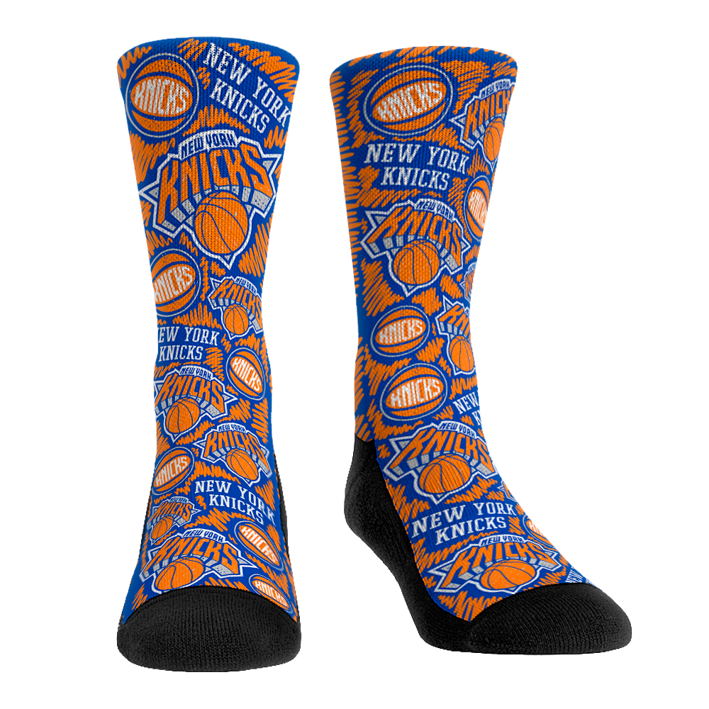 New York Knicks - Logo Sketch | Rock 'Em Socks