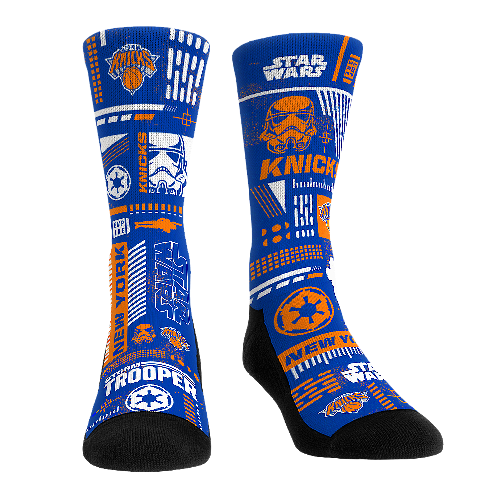 New York Knicks - Star Wars  - Stormtrooper Pattern | Rock 'Em Socks