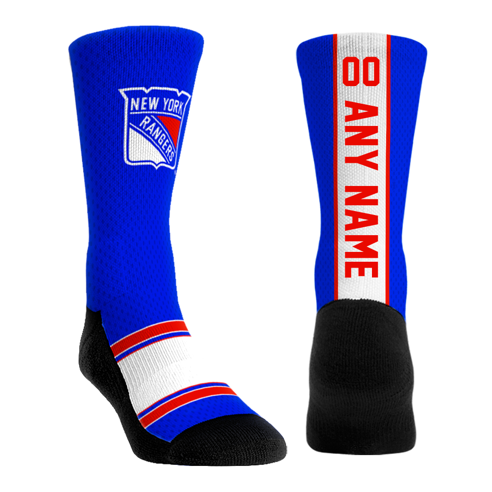 New York Rangers - Custom Jersey | Rock 'Em Socks