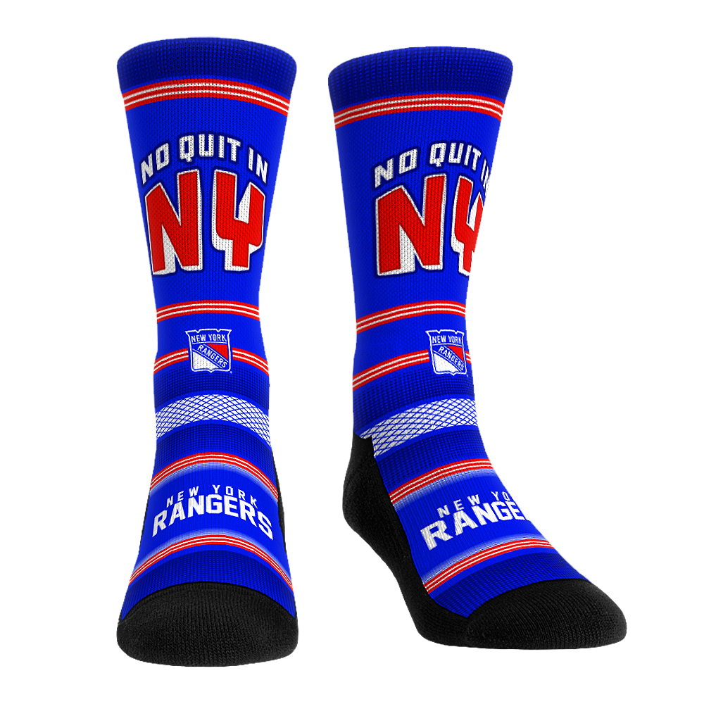 New York Rangers - Slogan | Rock 'Em Socks