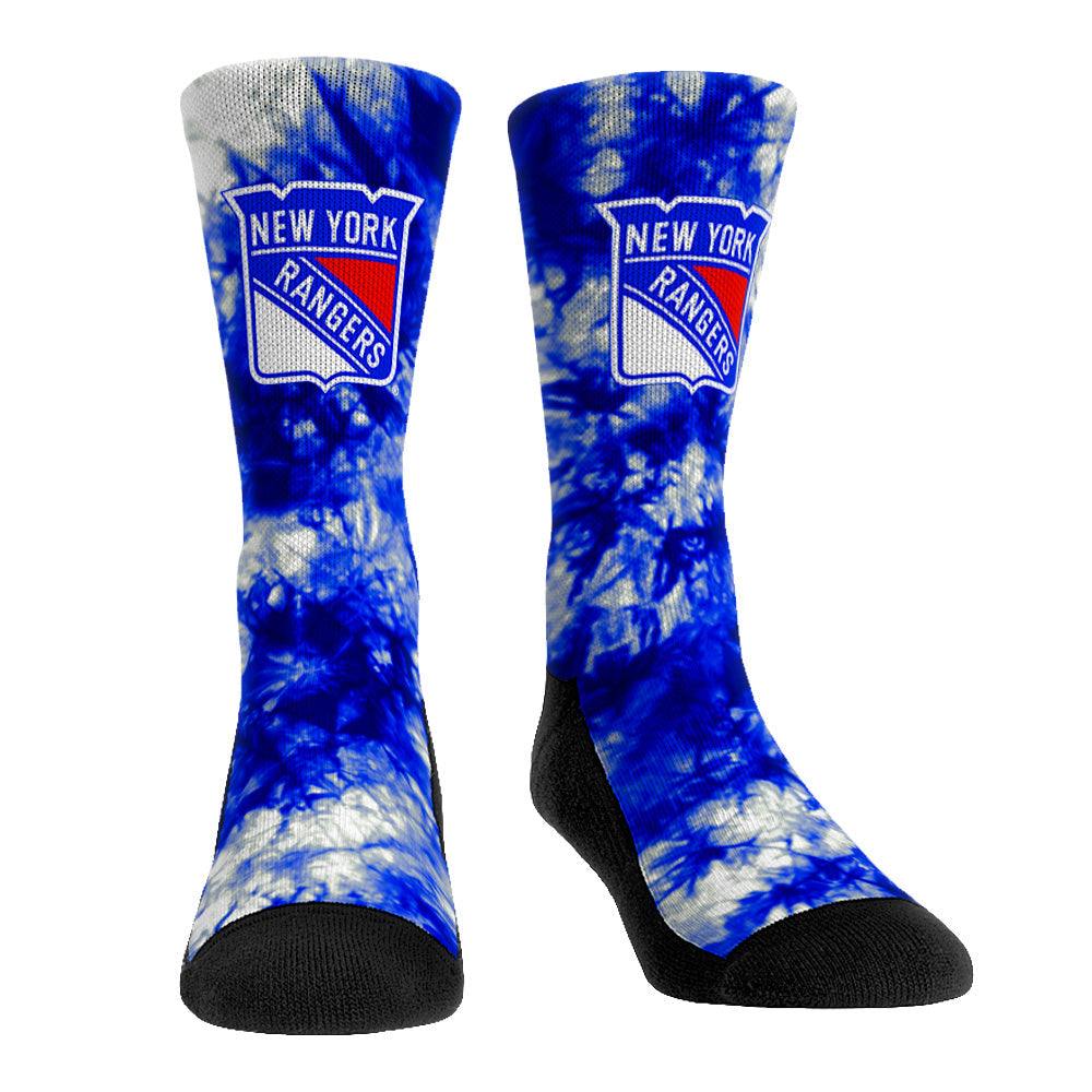 New York Rangers - Team Tie Dye | Rock 'Em Socks