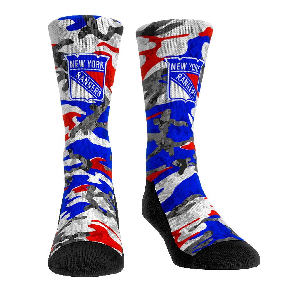New York Rangers - What The Camo | Rock 'Em Socks