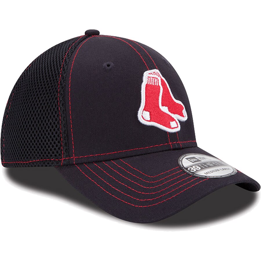 Boston Red Sox - Navy Blue Neo 39Thirty Stretch Fit Hat, New Era 2