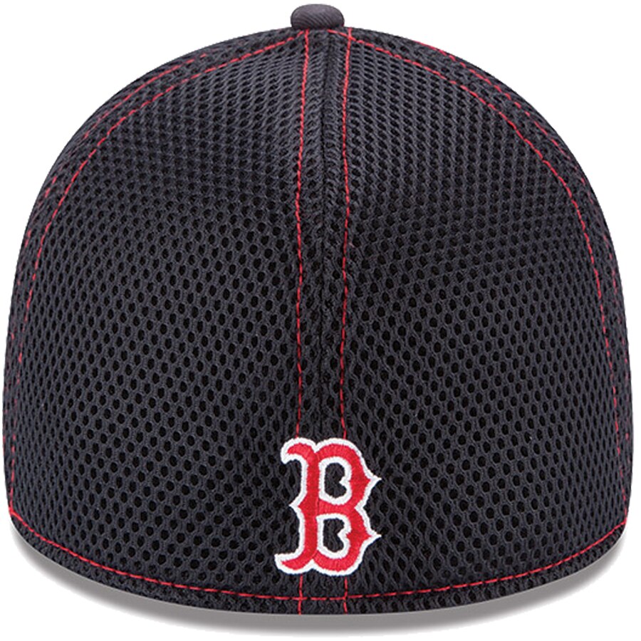 Boston Red Sox - Navy Blue Neo 39Thirty Stretch Fit Hat, New Era 4