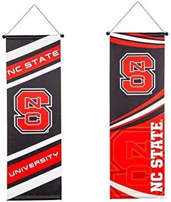 North Carolina State Flag 2 Sided Dowel Banner