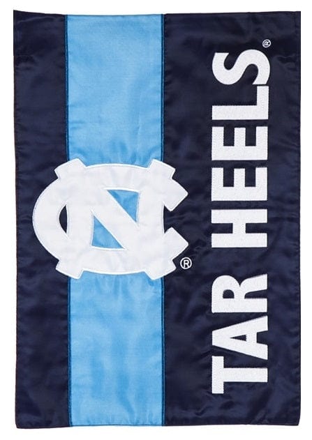 North Carolina Tar Heels Banner 2 Sided Embellished Flag