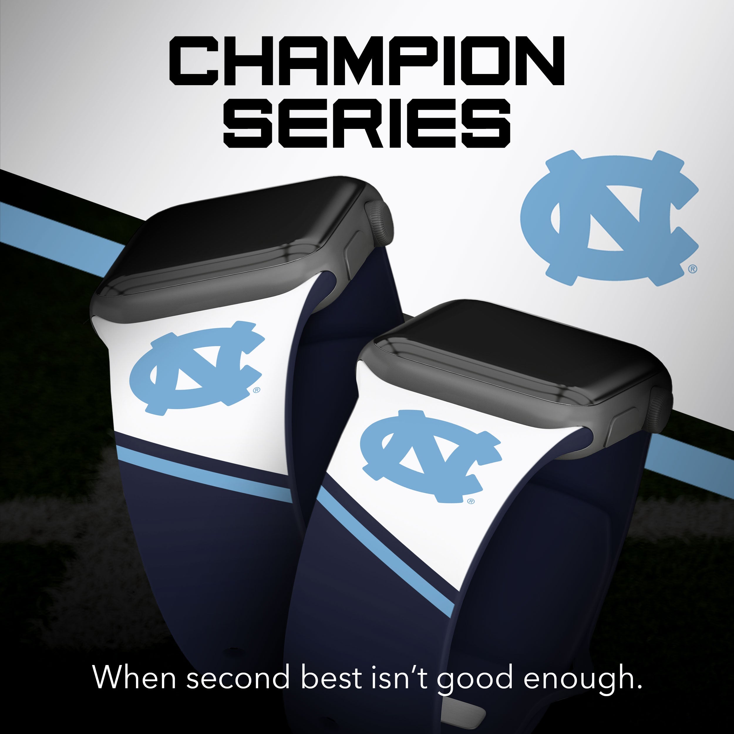 North Carolina Tar Heels HD Apple Watch Band 14
