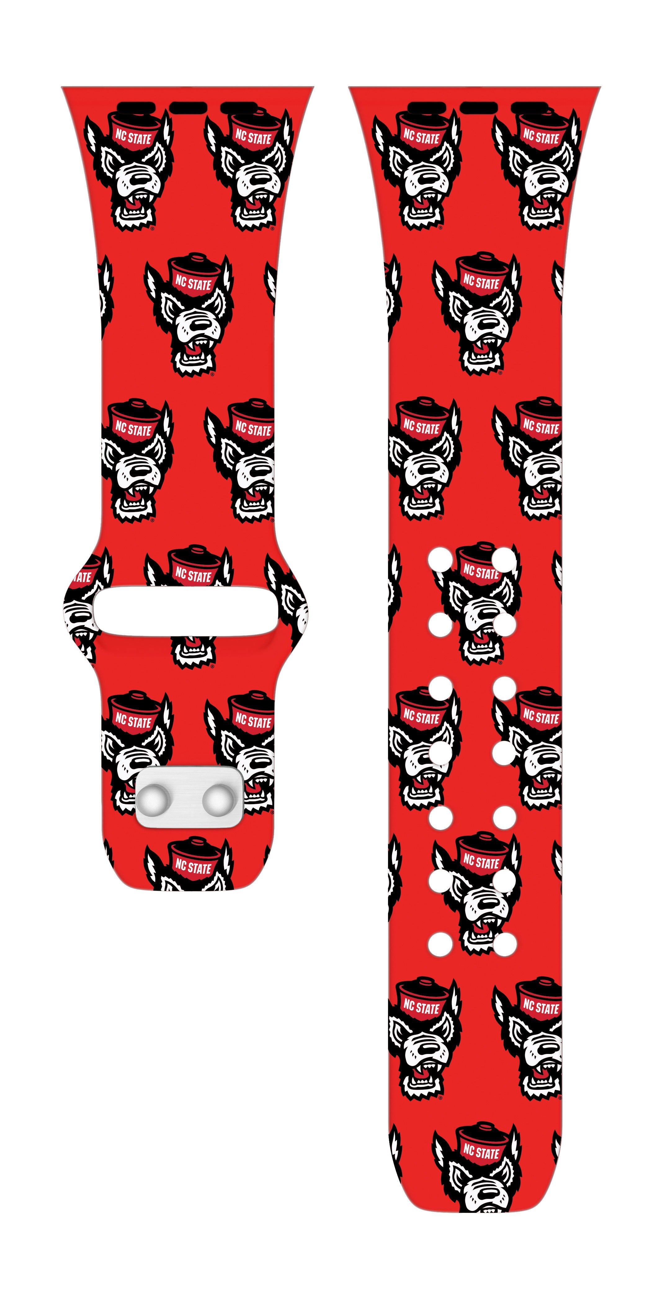 North Carolina State Wolf Pack HD Apple Watch Band 8