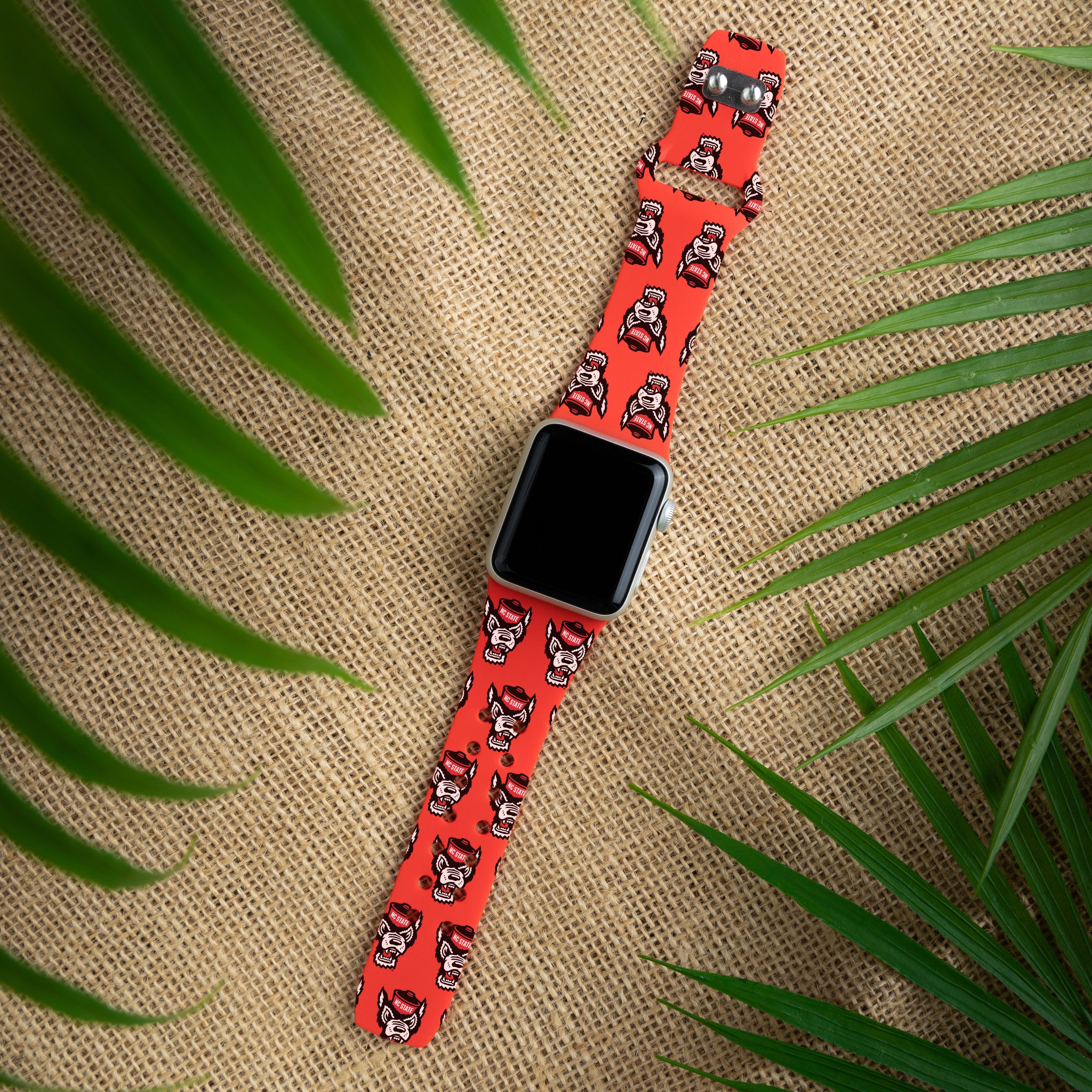North Carolina State Wolf Pack HD Apple Watch Band 6